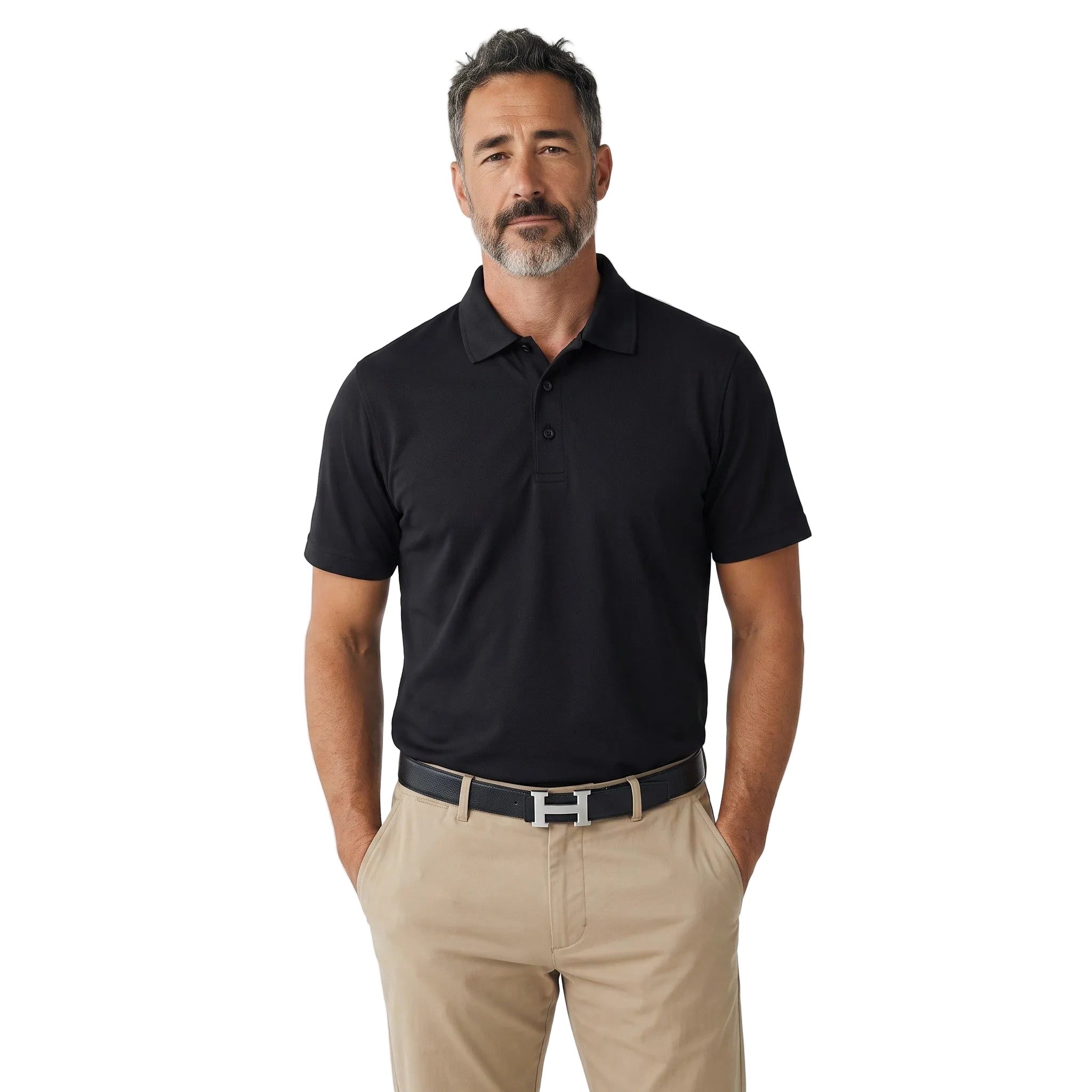 High Performance Pure Dry Fit Poly Polo