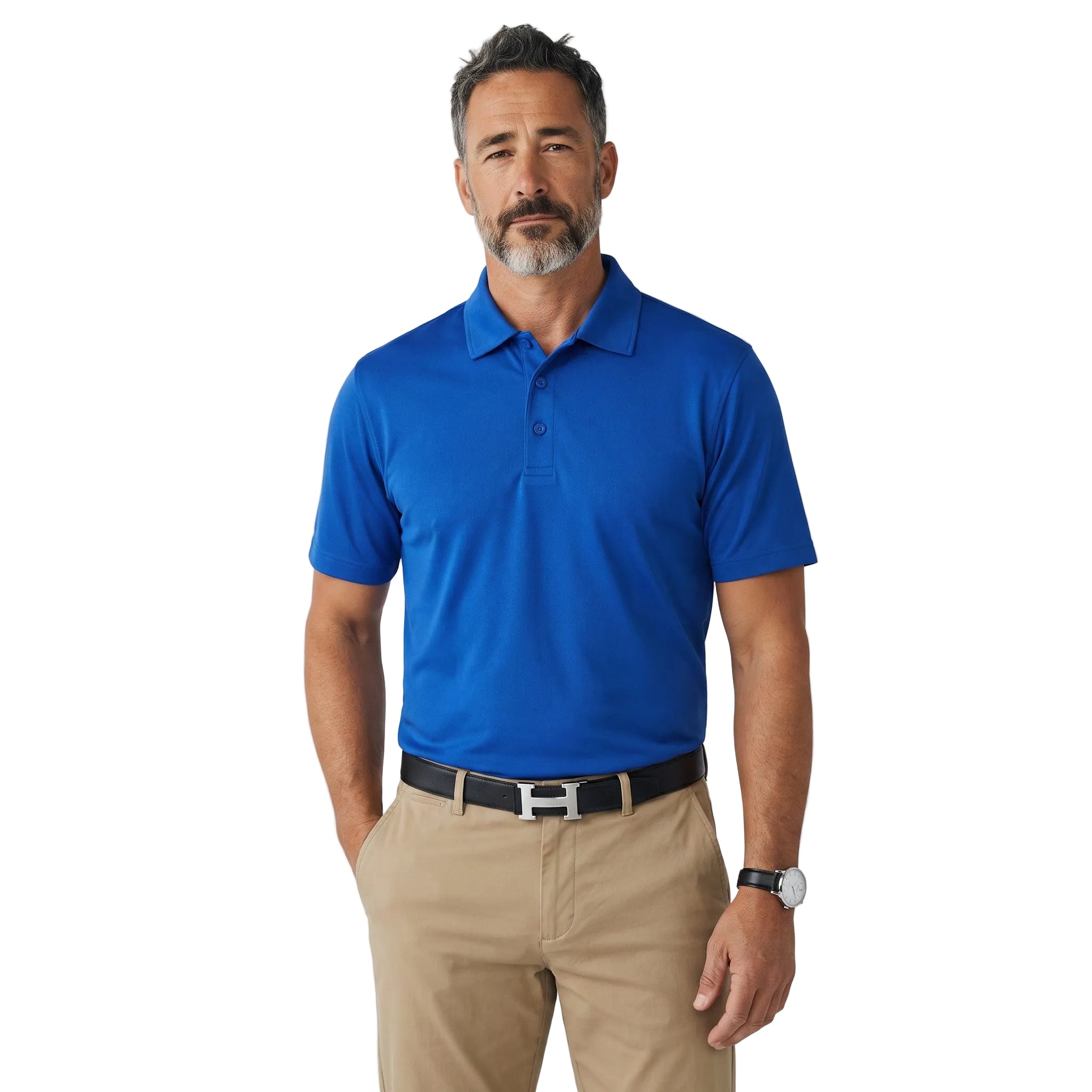 High Performance Pure Dry Fit Poly Polo