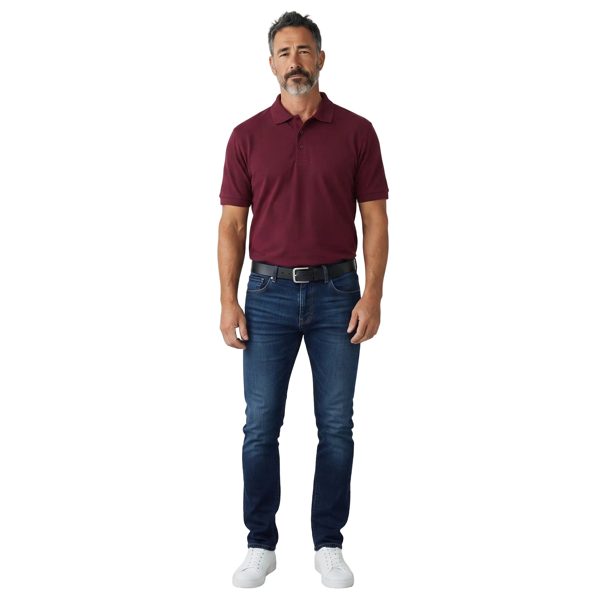 High Performance Pure Dry Fit Poly Polo