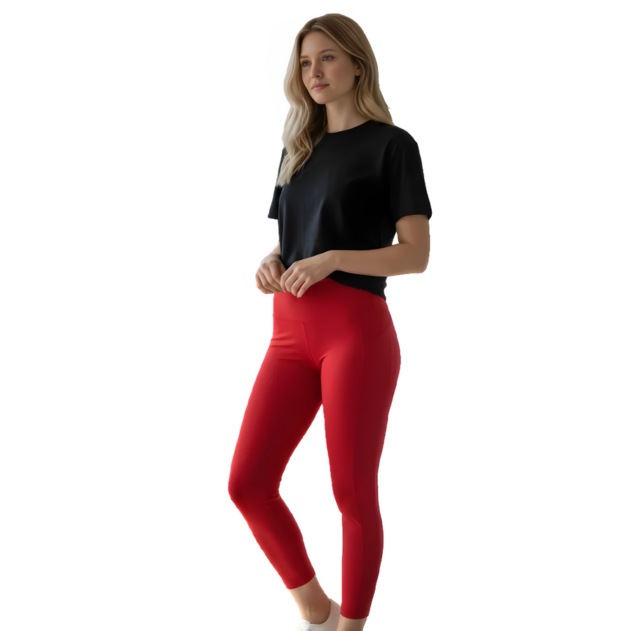 High-Waisted Capri Leggings